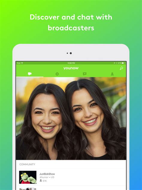 YouNow: Broadcast, Chat, and Watch Live Video